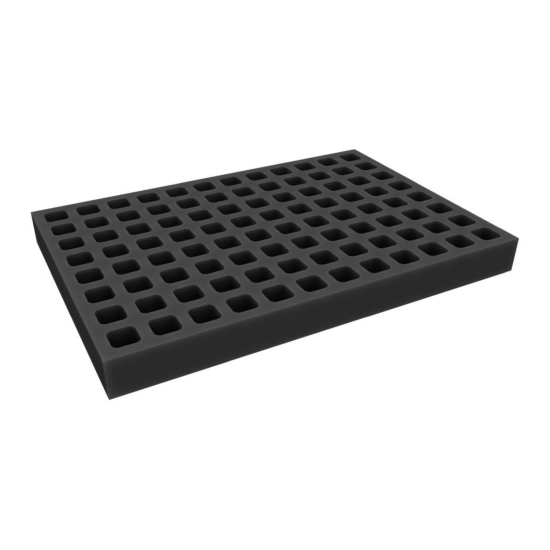 Pianka pełnego wymiaru z 96 wycięciami 22mmx22mm